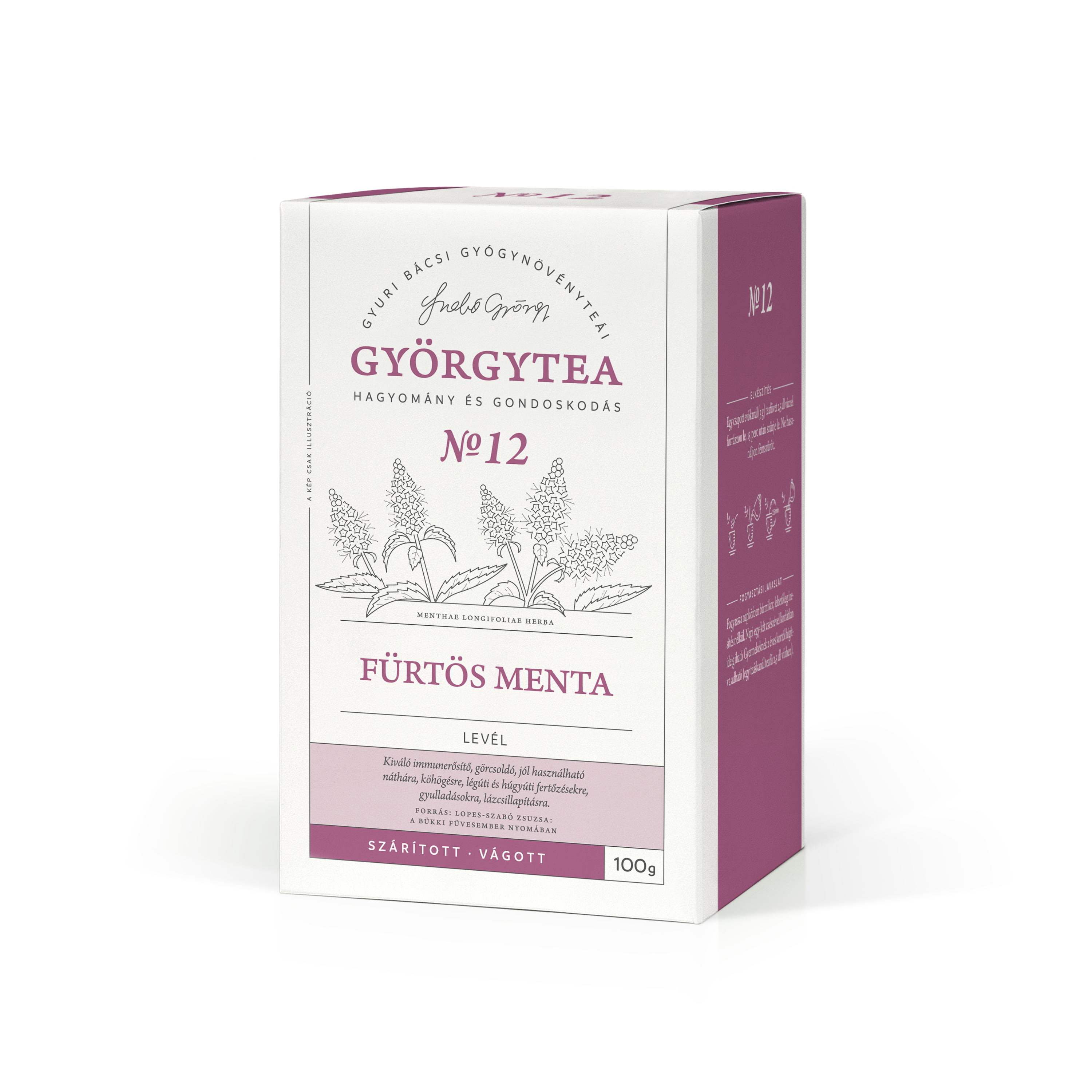 Fürtös menta 100g (kb. 34 adag)