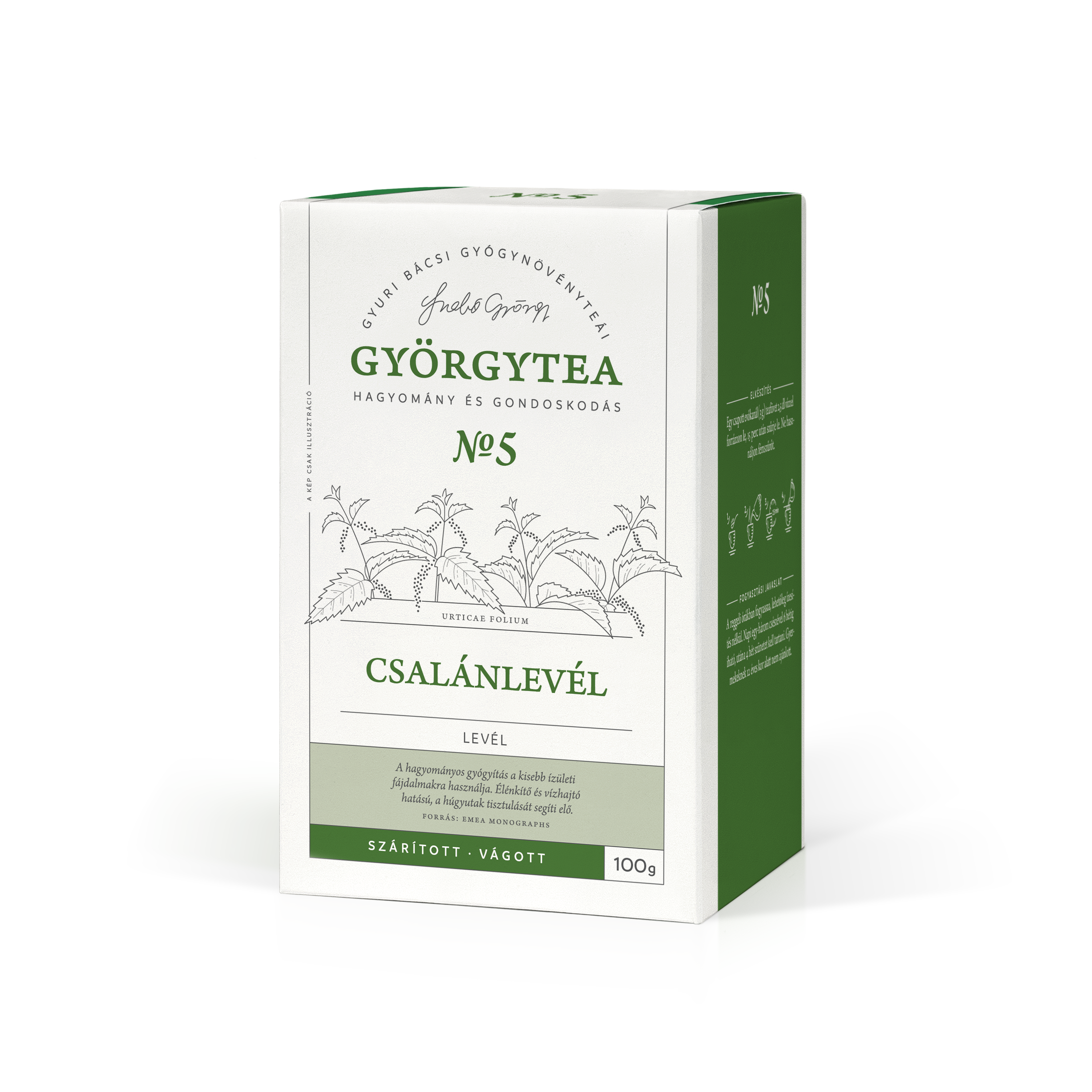 Csalánlevél 100g (kb. 34 adag)