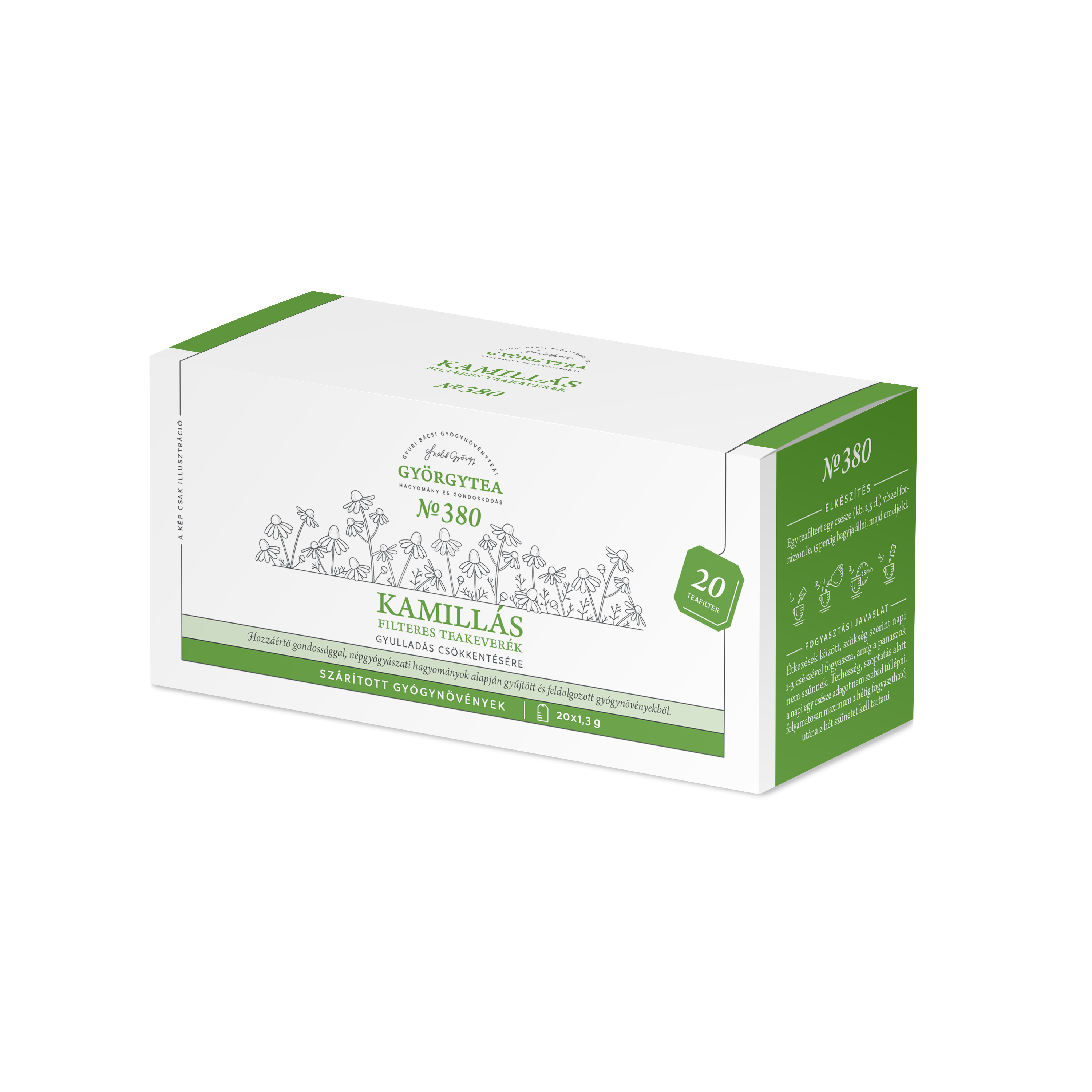 Kamillás filteres teakeverék 20db (20x1,3g)
