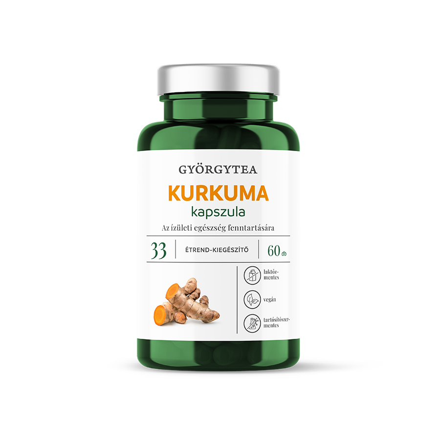 Györgytea Kurkuma kapszula 60db