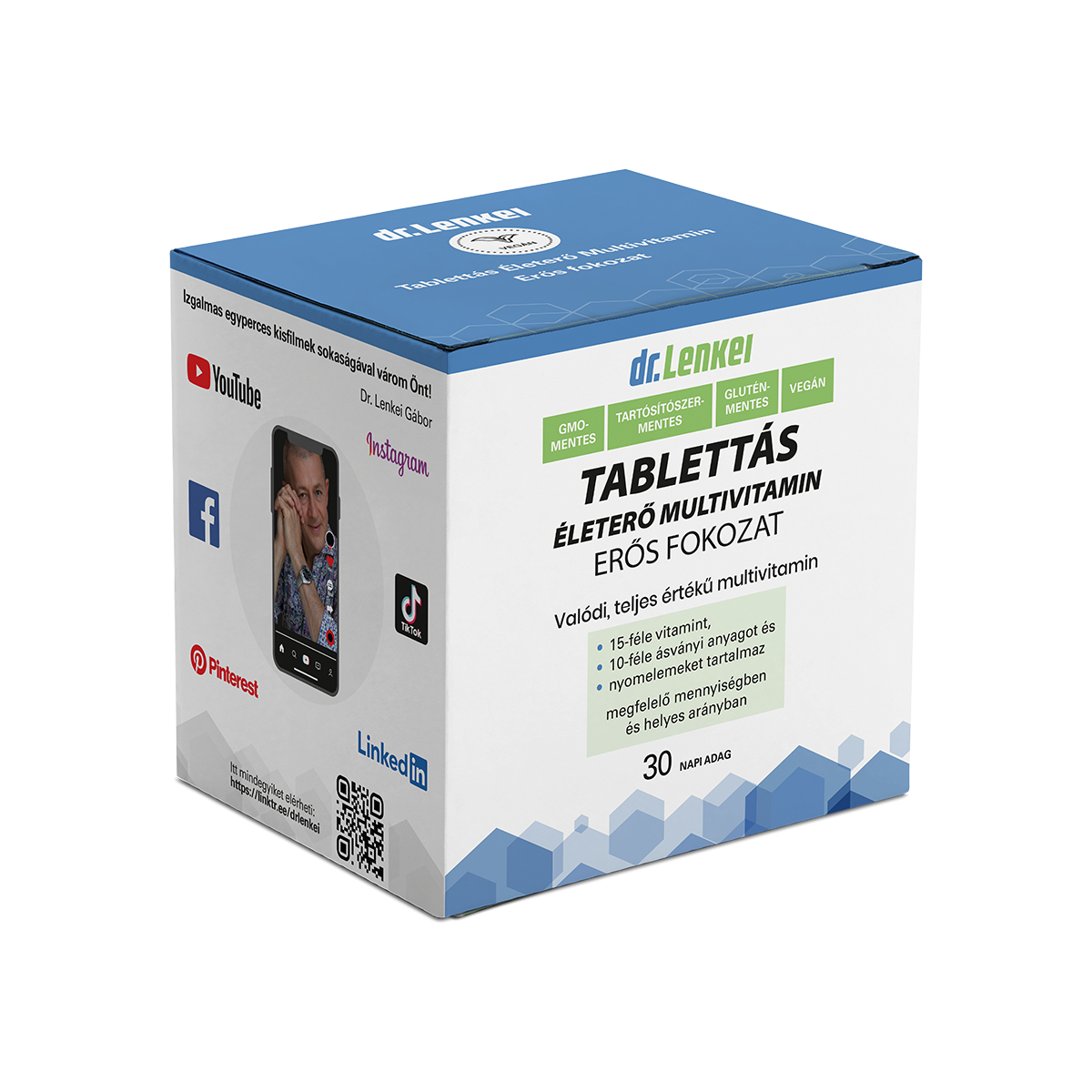 Tablettás Erős Életerő Multivitamin - Vegán