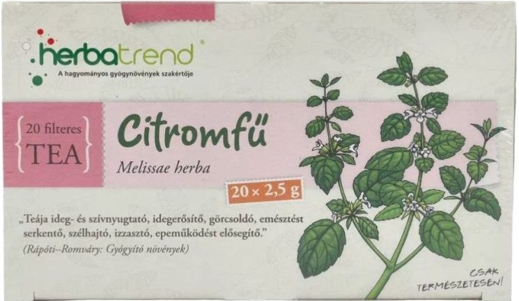 Citromfű filteres tea (20x2,5g)