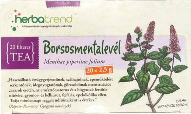 Borsosmentalevél filteres tea (20x2,5g)