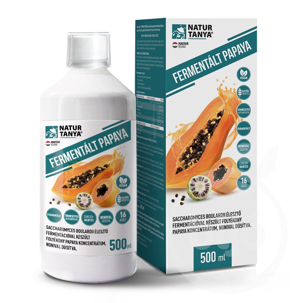 Natur Tanya fermentált papaya koncentrátum 500 ml
